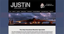 Desktop Screenshot of justinelectronics.com